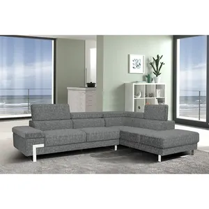 Furniture suite supplier sofa luxury L shaped sectional vintage sofa corner modern sectional sofa couch