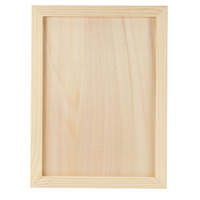 Cadres en bois panneau toile en vrac panneaux de toile en bois non finis planches de berceau en bois pour artistes de peinture pour peinture acrylique et peinture à l'huile