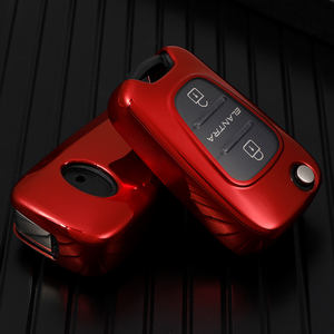 Coque de protection pour clé de voiture en TPU souple de qualité supérieure pour Hyundai Elantra KIA K2 K3 K4 KX5 Forte Sorento Sportage R porte-clés porte-clés sac - Product Image 2