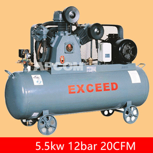 Compresores de Aire de Alta Presión APCOM HW7512 20CFM 12bar 5.5kw 7.5hp, Compresor de Aire de Pistón en Venta - Product Image 3