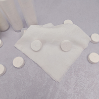 Wholesale OEM Disposable Compressed Face Towel Soft Biodegradable Magic Mini Towel Viscose Cotton Non Woven Wipes for Spa