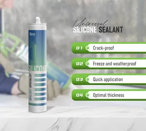Professional Suppliers Long-Term Flexibility Waterproof Acetic Gp Glass Silicone Sealant