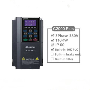 Variador de Frecuencia Variable VFD075C43A-21 de 7.5kW, 460V CA, 3 Fases, High C2000 Plus para Control de Motores - Product Image 1