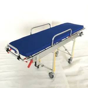 Forniture mediche vendita calda carrello trasferimento paziente ambulanza barella letto barella emergenza medica barella ambulanza