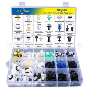 OAUTOO 189Pcs Land Rover Fastener <b>Clip</b> Assortment Interior Exterior <b>Trim</b> <b>Clips</b> Repair Kit - Product Image 1