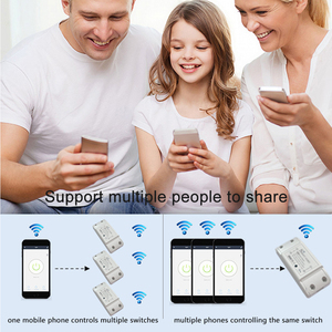 Interruptor Inteligente WiFi DIY Tuya, <span class=keywords><strong>Control</strong></span> <span class=keywords><strong>Remoto</strong></span> Inalámbrico, <span class=keywords><strong>Control</strong></span> del Hogar, Compatible con Google <span class=keywords><strong>Alexa</strong></span>, de Plástico - Product Image 5