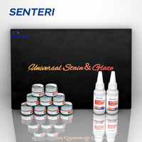 Fournitures de laboratoire dentaire SENERI Kit de coloration céramique pour émail dentaire en zircone - Émail de coloration spécial pour couronnes