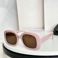 Nouvelles lunettes de soleil de luxe en acétate, monture intégrale carrée, légères, transparentes, unisexes, polarisées, protection UV, mode classique