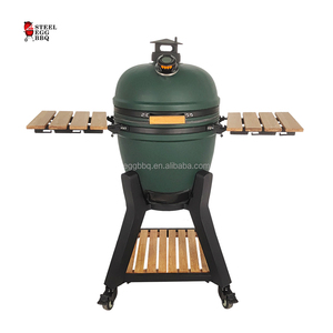Grill SEB KAMADO 21 pouces, fabricant certifié BSCI, parrilla kamado, barbecue en céramique, <span class=keywords><strong>asador</strong></span> pour jardin et extérieur - Product Image 1