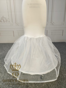 QUEENS GOWN <span class=keywords><strong>Jupon</strong></span> sirène extensible à <span class=keywords><strong>1</strong></span> <span class=keywords><strong>cerceau</strong></span> pour robe de mariée - Product Image 6