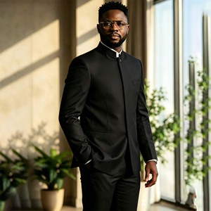 <span class=keywords><strong>Costume</strong></span> élégant kaki pour <span class=keywords><strong>homme</strong></span>, style indien, 2 pièces (veste et pantalon), simple boutonnage, haute qualité, idéal pour <span class=keywords><strong>mariage</strong></span> - Product Image 2