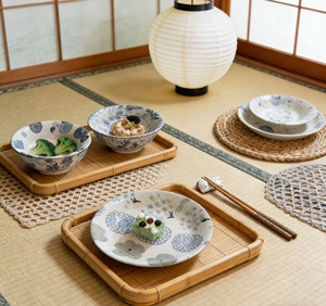 Factory Direct Price Contemporary Popular Household Hotel Ceramic Stoneware Eco-Friendly Oven Dishwasher Safe Dinnerware <b>Sets</b> - Product Image 3