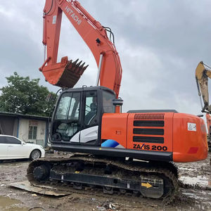 Excavadora usada japonesa Hitachi ZX200 20 toneladas máquina pesada excavadora pesada de segunda mano para la construcción EPA - Product Image 1