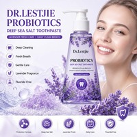 Dentifrice OEM Marque Privée au Probiotiques de Lavande, Sel Marin Profond et Menthe, pour une Haleine Fraîche et un Nettoyage en Profondeur, avec Pompe Distributrice