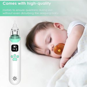 Aspirador nasal eléctrico para bebés Primavera, Otoño e Invierno Snot Multi-Use Limpiador infantil Snot Nasal Thru Aparato nasal - Product Image 4