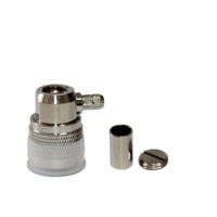 Connecteur RF N-C-JW4, connecteur coaxial en cuivre mâle à angle droit pour RG59