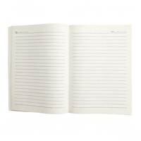 Cuaderno A5 con Líneas, 210 x 148 mm, Encuadernación Perfecta, con Lomo Reforzado, para la Escuela y la Oficina, Directo de Fábrica