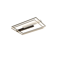 Ensemble d'éclairage complet pour la maison, moderne, simple, élégant, minimaliste, luxueux, LED, fer et acrylique, pour le salon, lampe de plafond