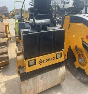 Gebruikte Kleine 3-Ton Roller Dubbele Aandrijving Dubbele Schok Dubbele Stalen Wiel Roller Bmw <span class=keywords><strong>Bomag</strong></span> 3-Ton Wielrol - Product Image 4