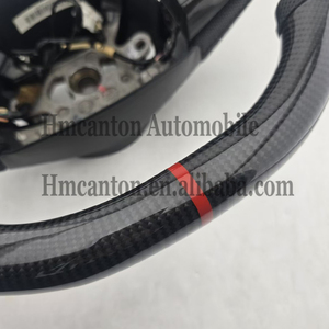 Nouveau produit en gros : Volant en cuir perforé en fibre de carbone pour Chrysler 300C - Product Image 4