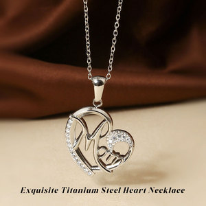 สร้อยคอจี้เพชรประดับทอง 14k 18k ชุบทองบนสแตนเลสสตีล 316L ดีไซน์สวยงาม ของขวัญวันแม่ สร้อยคอสำหรับคุณแม่ - Product Image 5