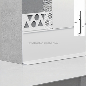 Profilo Battiscopa in Alluminio di Qualità, Montaggio a Filo, Nascosto, con Finitura Shadow Gap - Product Image 4