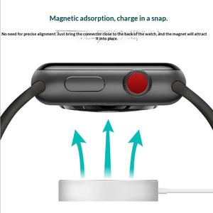 Câble de données pour iWatch USB/Type-C magnétique TPE 5W <span class=keywords><strong>Chargeur</strong></span> <span class=keywords><strong>universel</strong></span> pour <span class=keywords><strong>montre</strong></span> 1m - Product Image 4