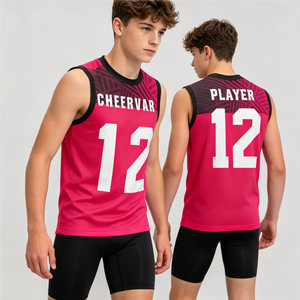 Jersey Sepak Bola 7v7 Sublimasi Remaja Warna Cerah Tahan Luntur Seragam Sepak Bola 7v7 - Product Image 2