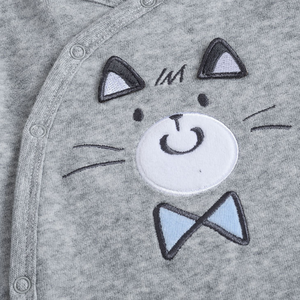 Printemps chaud et automne à manches longues bébé body Animal brodé bébé pyjamas coton bébé barboteuse pour fille et garçon - Product Image 2