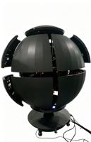 Écran LED sphérique télescopique motorisé 360 °   Écran sphérique immersif 3D rotatif, écran LED mécanique, diamètre personnalisé