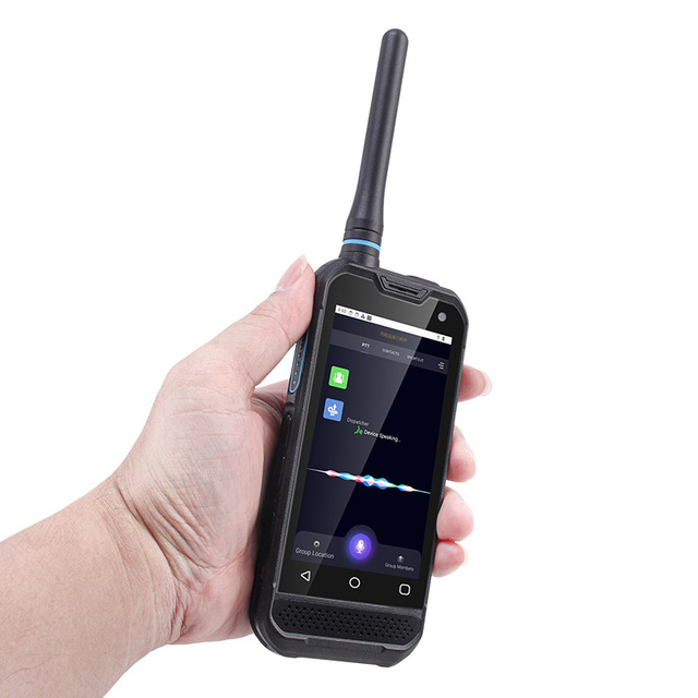 4 Inch HD IPS Touch Screen UNIWA PL550 Octa Core 4G LTE Android 14 Rugged Smartphone IP68 Waterproof French 450MHz