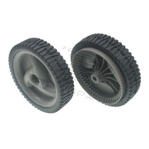 Roue avant de tondeuse à <span class=keywords><strong>gazon</strong></span> grise 200 mm x 12,9 mm compatible/remplacement pour Partner P56-550 SMDW, pièces de rechange pour moteur de machine - Product Image 2