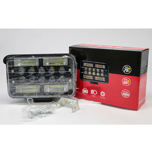 Vente flash : projecteurs LED carrés de 3, 4, 5, 7 et 9 pouces, éclairage de travail LED modifié pour voiture, <span class=keywords><strong>tracteur</strong></span>, 4x4, VTT, phares 12V 24V - Product Image 1