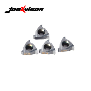 Plaquettes filetées 11 ER a 60 JA015P JEEKVISEN pour opérations CNC/tournage, personnalisables OEM, revêtement PVD/CVD, HRC20-35 - Product Image 2