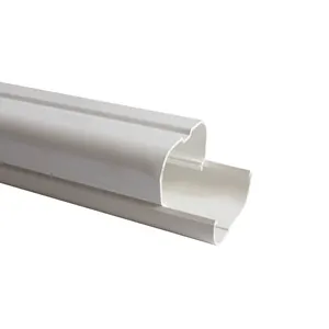 Lianxiang Technology PVC Decorative Pipe Slot Registers & Grilles for A/C Cable Duct Cover