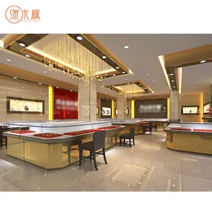 Cabinets Supplier High End Jewelry Glass Display Case Retail Store Interior Design Jewellery Showcase Furniture Shops Display