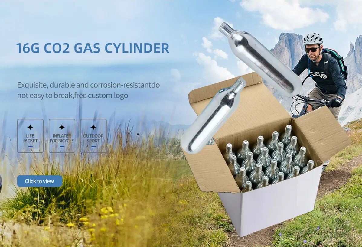 Cartucce Di CO2 Filettate Da 16G Capsula a Gas, per