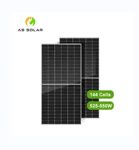 Grosir kualitas andal baki panel surya listrik 550w panel surya untuk pertanian