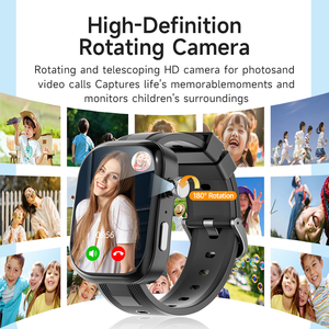 Reloj Inteligente Android para <span class=keywords><strong>Niños</strong></span> con 4G, <span class=keywords><strong>GPS</strong></span>, Cámara, Videollamada, Resistente al Agua, Pantalla OLED, Correa de Goma, Plástico, Magnético, Despertador - Product Image 6