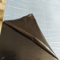 Sous-couche de toiture autocollant noir avec colle matériaux de construction membrane d'étanchéité EPDM 1.5mm