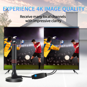 <span class=keywords><strong>Antena</strong></span> <span class=keywords><strong>de</strong></span> <span class=keywords><strong>TV</strong></span> <span class=keywords><strong>Digital</strong></span> DVB-T2 <span class=keywords><strong>de</strong></span> Alto Rendimiento 4K 8K para Interiores, <span class=keywords><strong>de</strong></span> Acero, con <span class=keywords><strong>Amplificador</strong></span> <span class=keywords><strong>de</strong></span> Largo Alcance y Canales Gratuitos a Nivel Mundial - Product Image 3