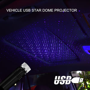 Vente chaude USB Direction réglable 360 degrés toit de voiture <span class=keywords><strong>ciel</strong></span> étoilé Projection Laser intérieur étoile lumière - Product Image 5
