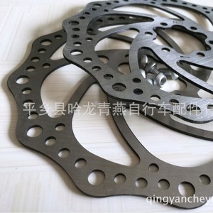 Rotor de freno de disco de 160 mm, componente de freno de bicicleta resistente al óxido de acero inoxidable - Product Image 3