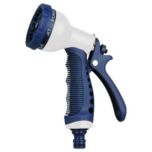 Pistolet à eau multifonction pour jardin, longueur 26,5 cm, buse de pulvérisation réglable pour usage extérieur - Product Image 1