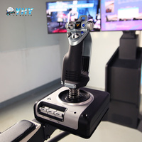 Máquina de Juegos de Arcade YHY, Simulador de Vuelo Espacial 720 Fly Vr 360 que Funciona con Monedas, para Niños y Adultos