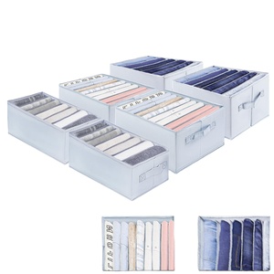 Sac de rangement en toile de grande taille avec poignée, type panier de coffre - Product Image 2