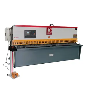 4mmX2500mm mini small Hydraulic shear sheet metal plate Swing Beam cnc Shearing Machine QC12Y-4X2500