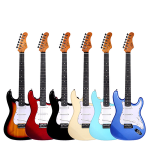 <span class=keywords><strong>Chitarra</strong></span> <span class=keywords><strong>Elettrica</strong></span> Surpass Music ST <span class=keywords><strong>Stratocaster</strong></span> con Pickup Single-Single-Single e Tremolo, per Principianti e Livello Base - Product Image 1