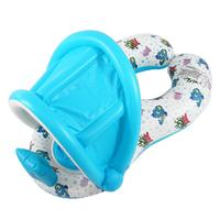 Vente en gros anneau de natation gonflable à double cercle siège flottant pour piscine gonflable adapté à la mère et à l'enfant