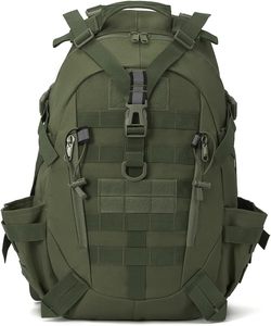 <span class=keywords><strong>Sac</strong></span> à dos de randonnée extérieur <span class=keywords><strong>35L</strong></span> en vert pour le camping, la chasse et l'<span class=keywords><strong>alpinisme</strong></span>, fabriqué avec une doublure en polyester durable - Product Image 5